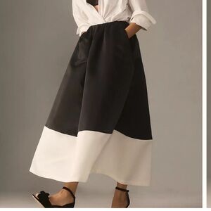 NWT ANTHROPOLOGIE A-LINE MAXI SKIRT